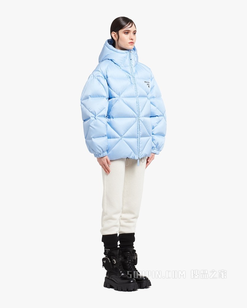 Re-Nylon 再生尼龙华达呢羽绒外套