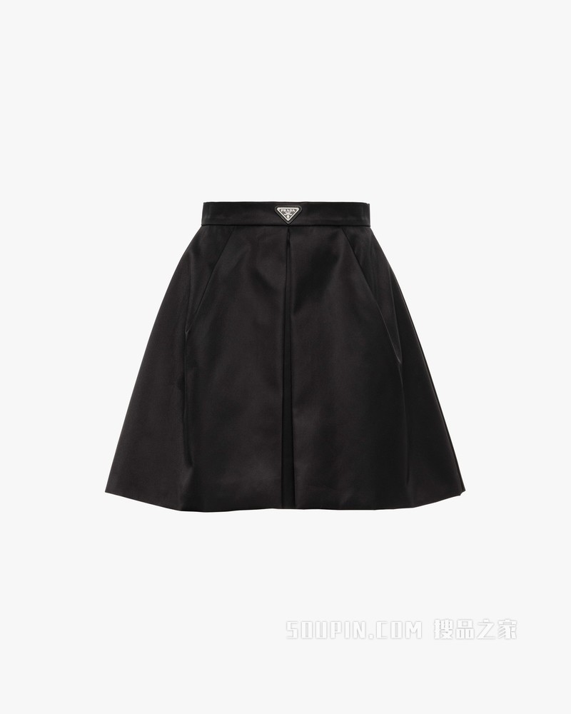 Re-Nylon 再生尼龙迷你半身裙