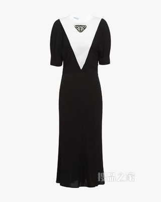Sablé 平纹针织连衣裙
