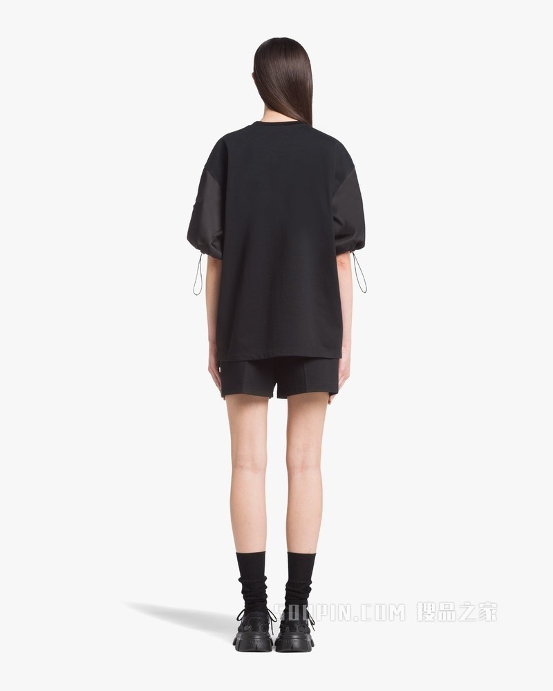 Re-Nylon 再生尼龙平纹针织卫衣
