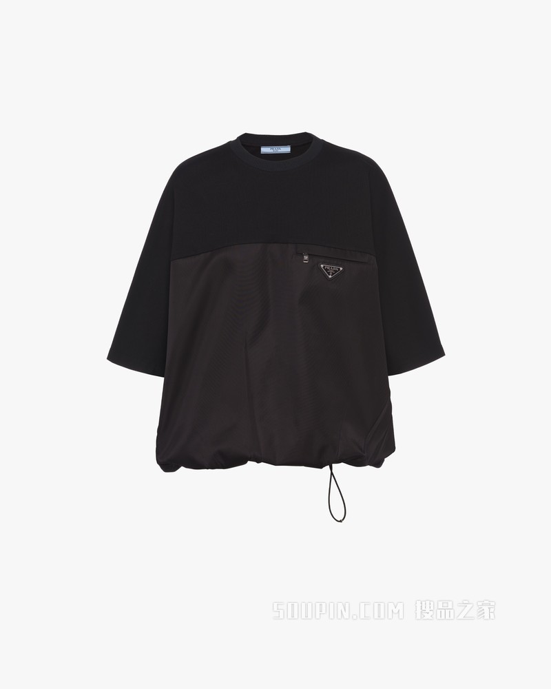 Re-Nylon 再生尼龙平纹针织卫衣