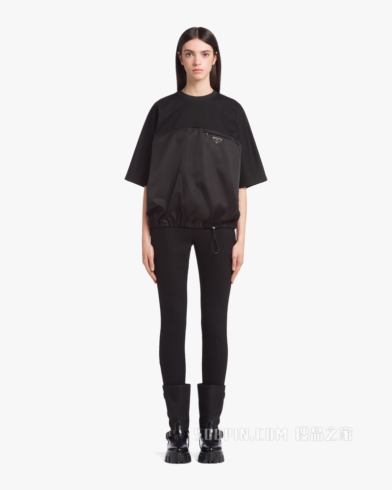 Re-Nylon 再生尼龙平纹针织卫衣