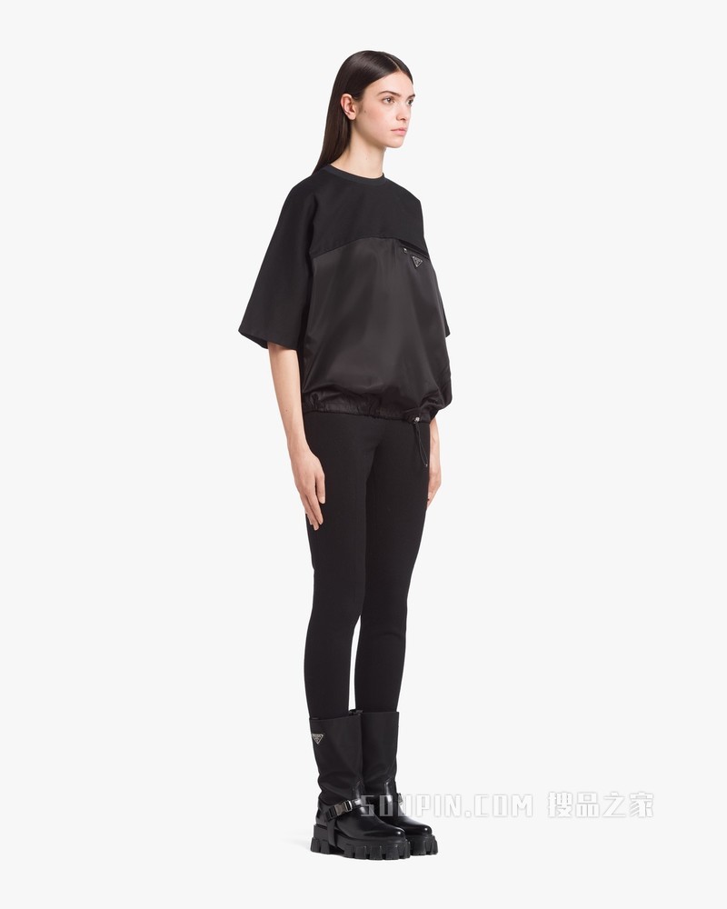 Re-Nylon 再生尼龙平纹针织卫衣
