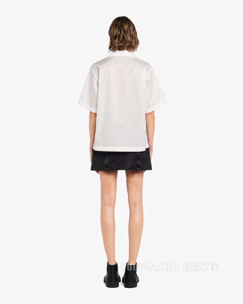 Re-Nylon再生尼龙华达呢短袖衬衫