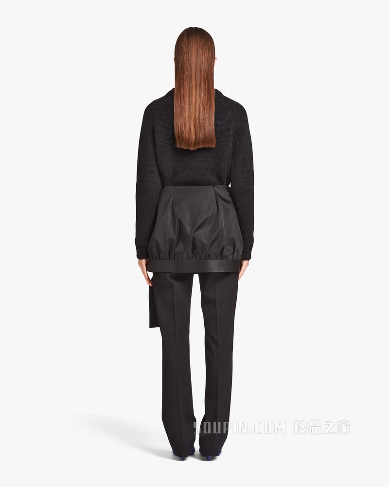 Re-Nylon 再生尼龙华达呢半身裙