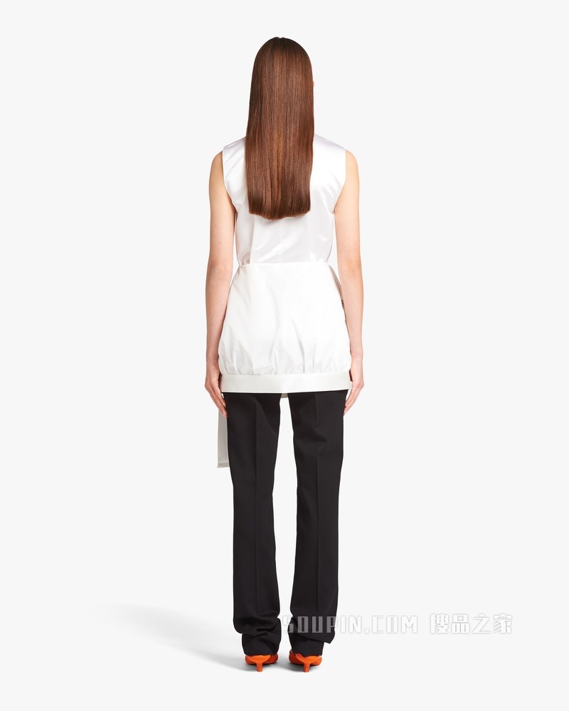 Re-Nylon 再生尼龙华达呢半身裙