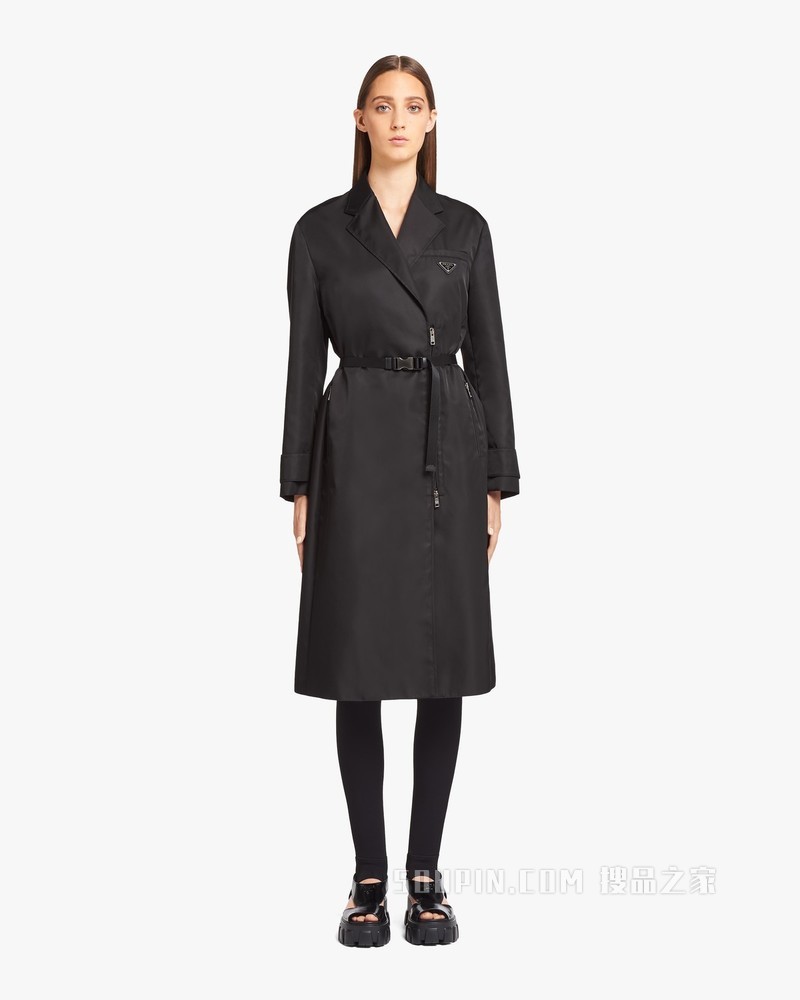 Re-Nylon再生尼龙华达呢大衣