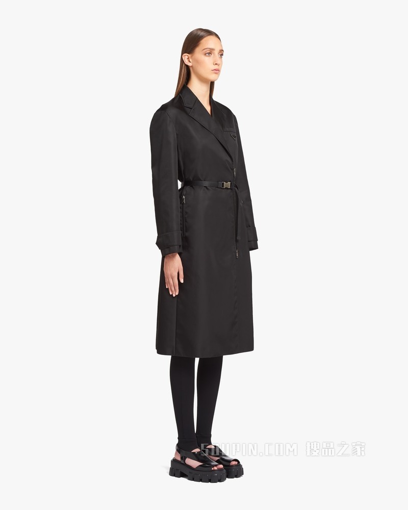 Re-Nylon再生尼龙华达呢大衣