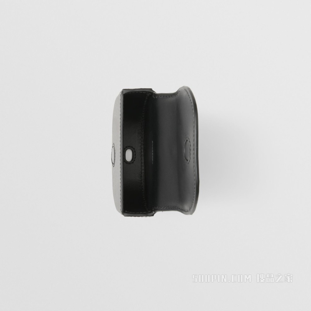 专属标识印花皮革 AirPods Pro 保护套 (黑色 / 白色) - 男士