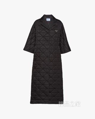 Re-Nylon 再生尼龙华达呢绗缝大衣