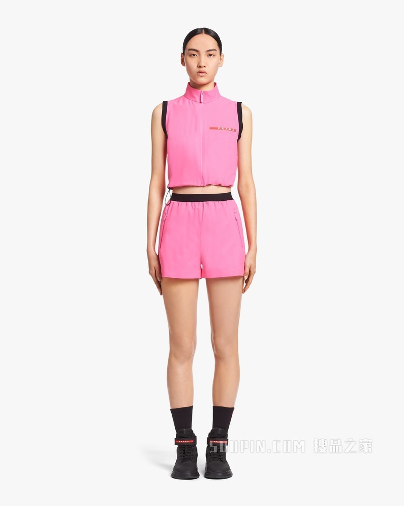 LR-LX028 轻质织物背心外套