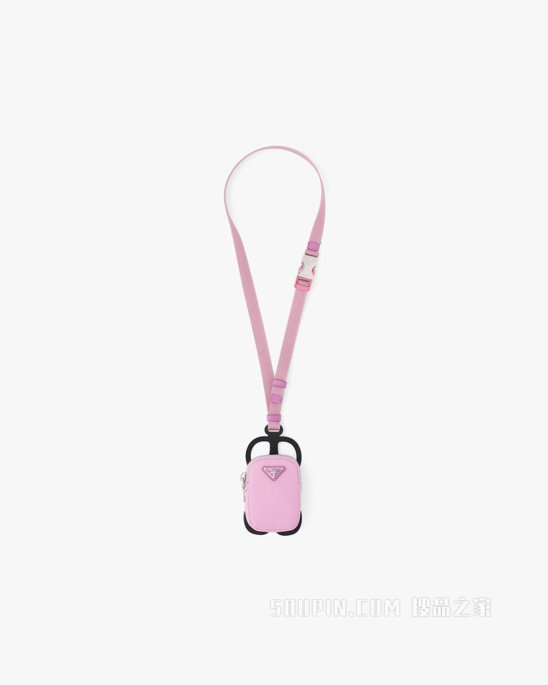 挂绳式尼龙手机套