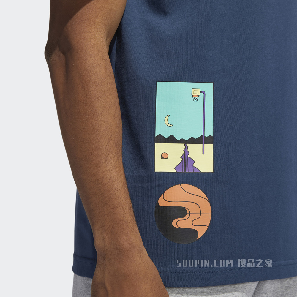SURREAL SUMMER 夏季运动短袖T恤
