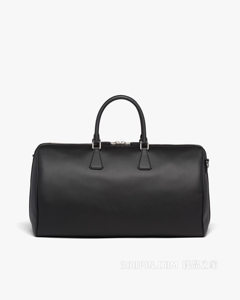 Saffiano 皮革旅行袋
