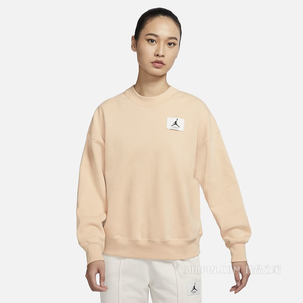 Jordan Essentials 女子针织圆领运动衫