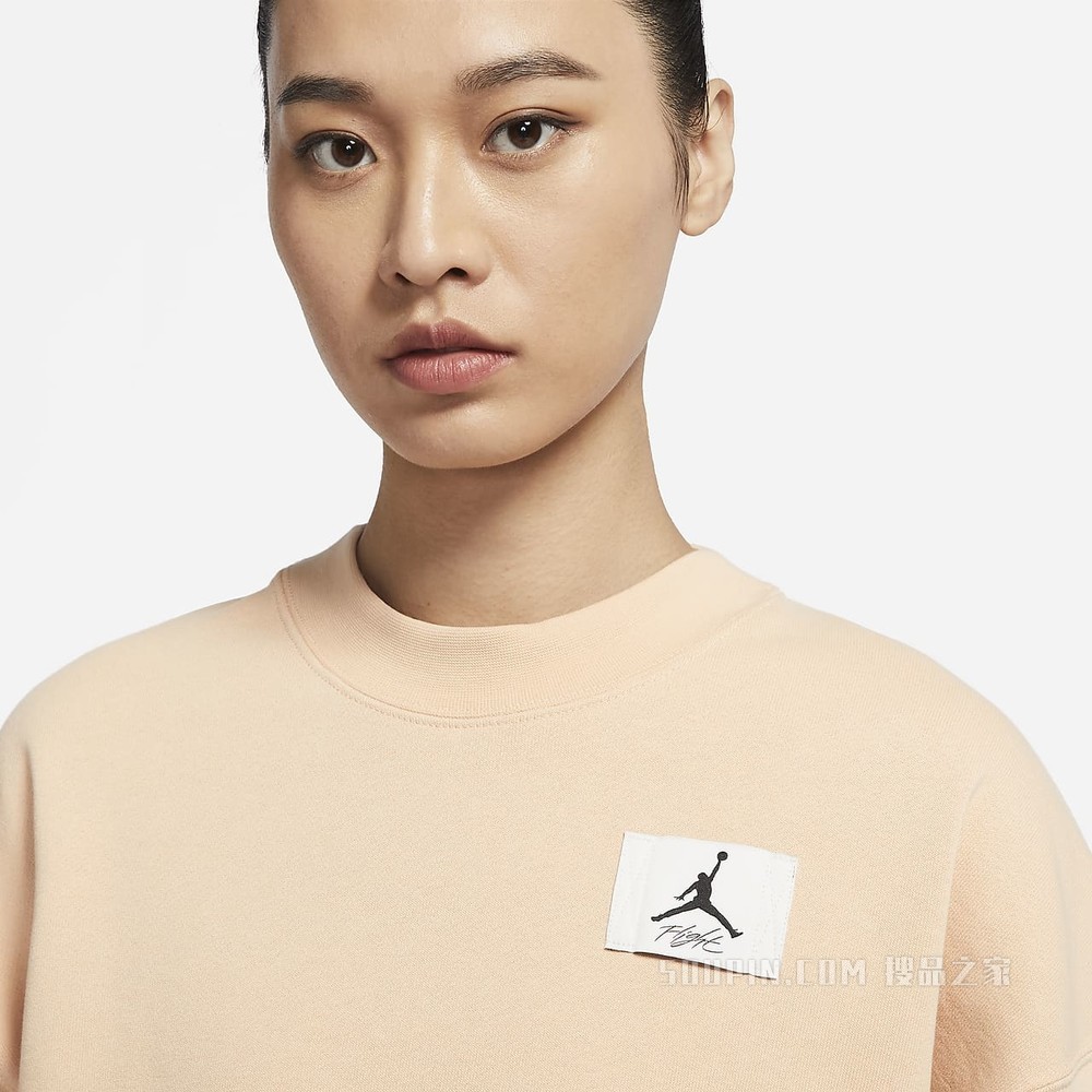 Jordan Essentials 女子针织圆领运动衫