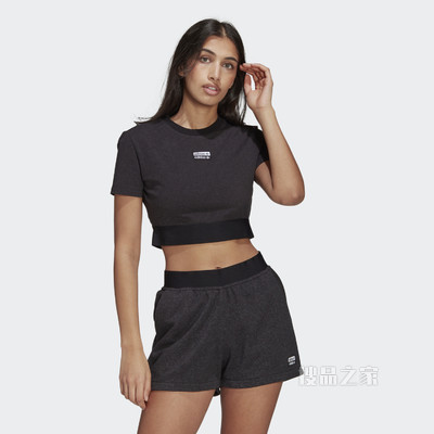 CROPPED TEE 夏季运动短袖T恤