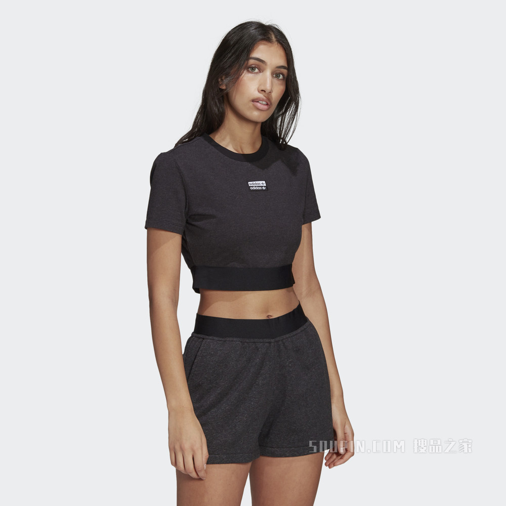 CROPPED TEE 夏季运动短袖T恤