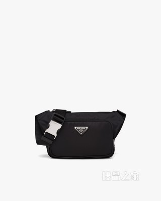 Re-Nylon 再生尼龙和Saffiano 皮革单肩包