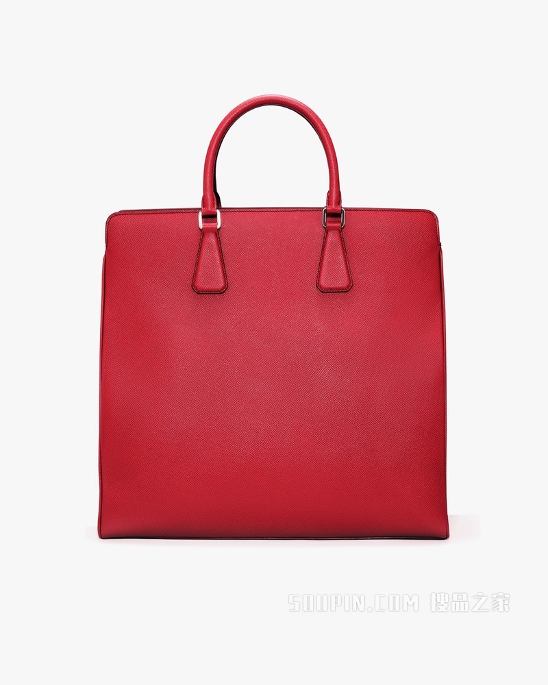 Prada Galleria 大号男士手提包