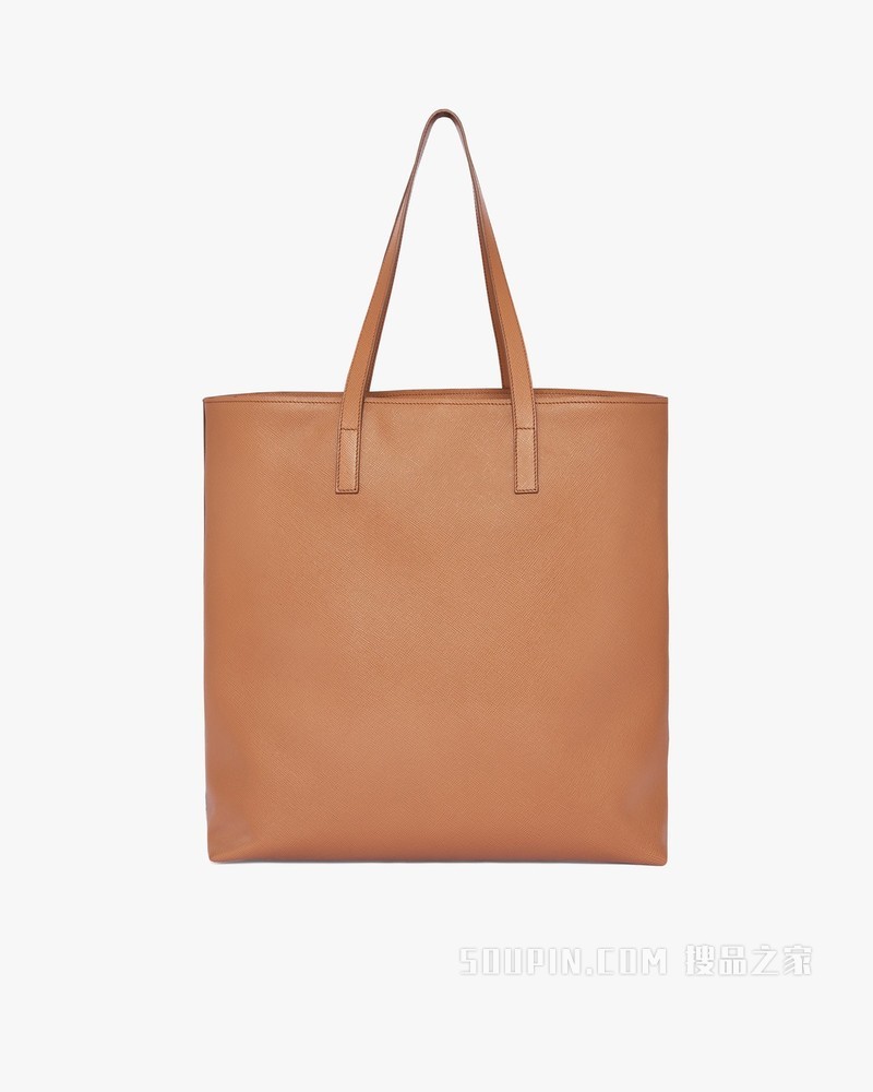 Saffiano 皮革托特包