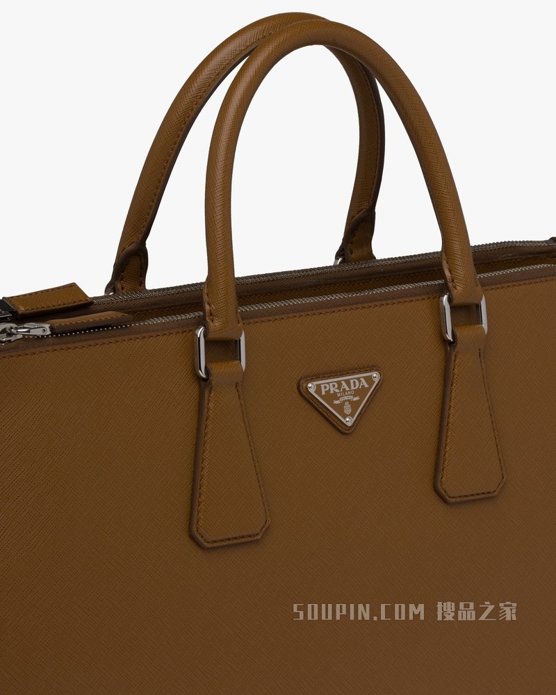 Prada Galleria Saffiano 皮革中号手袋