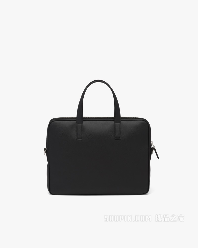 Saffiano 皮革公文包