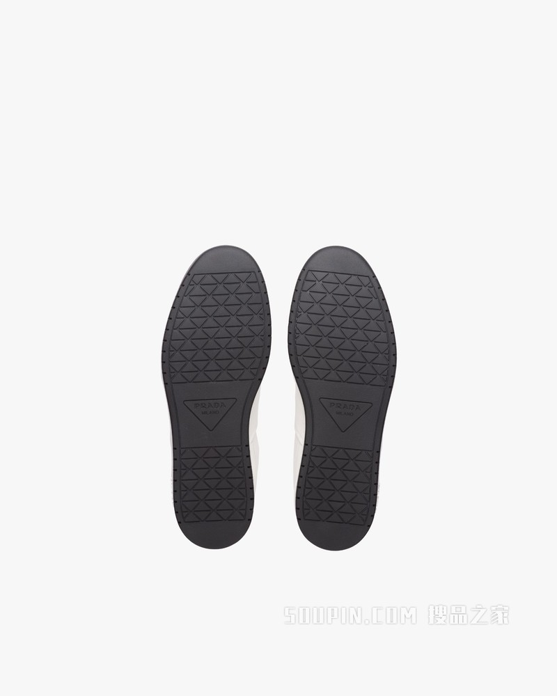 Downtown 皮革高帮运动鞋