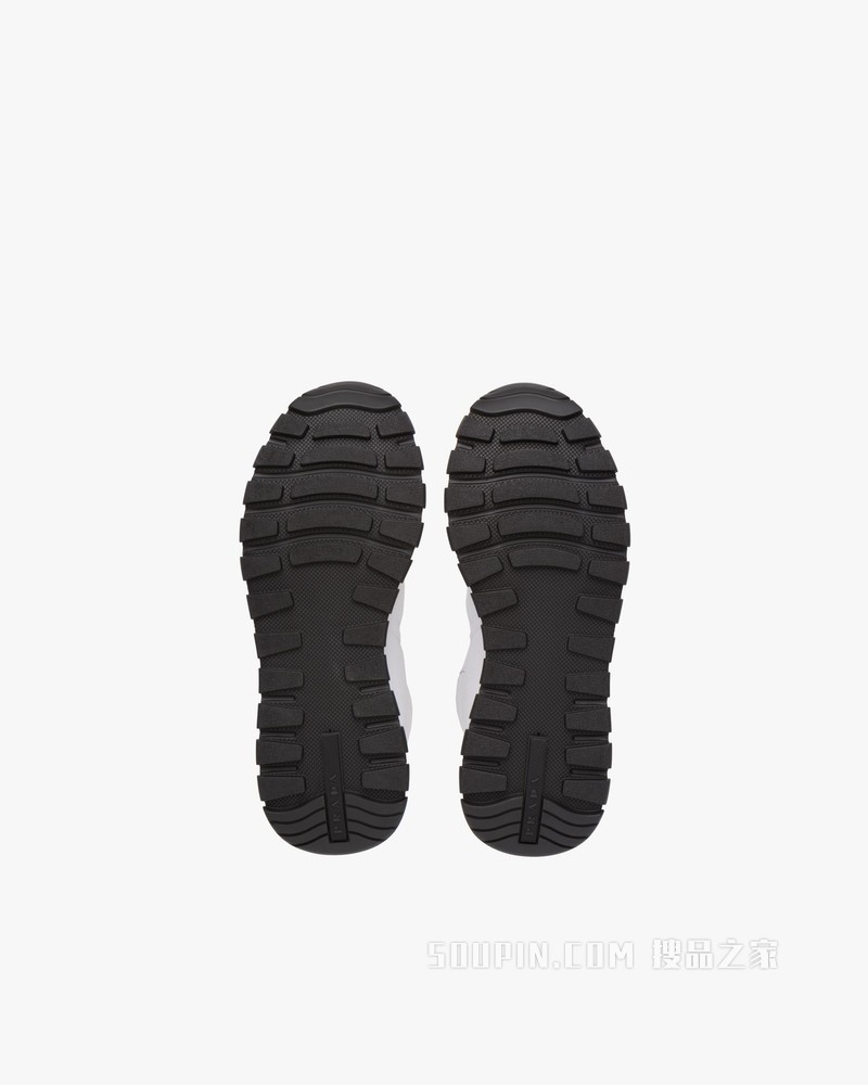 Prada PRAX 01 Re-Nylon 再生尼龙和亮面皮革运动鞋