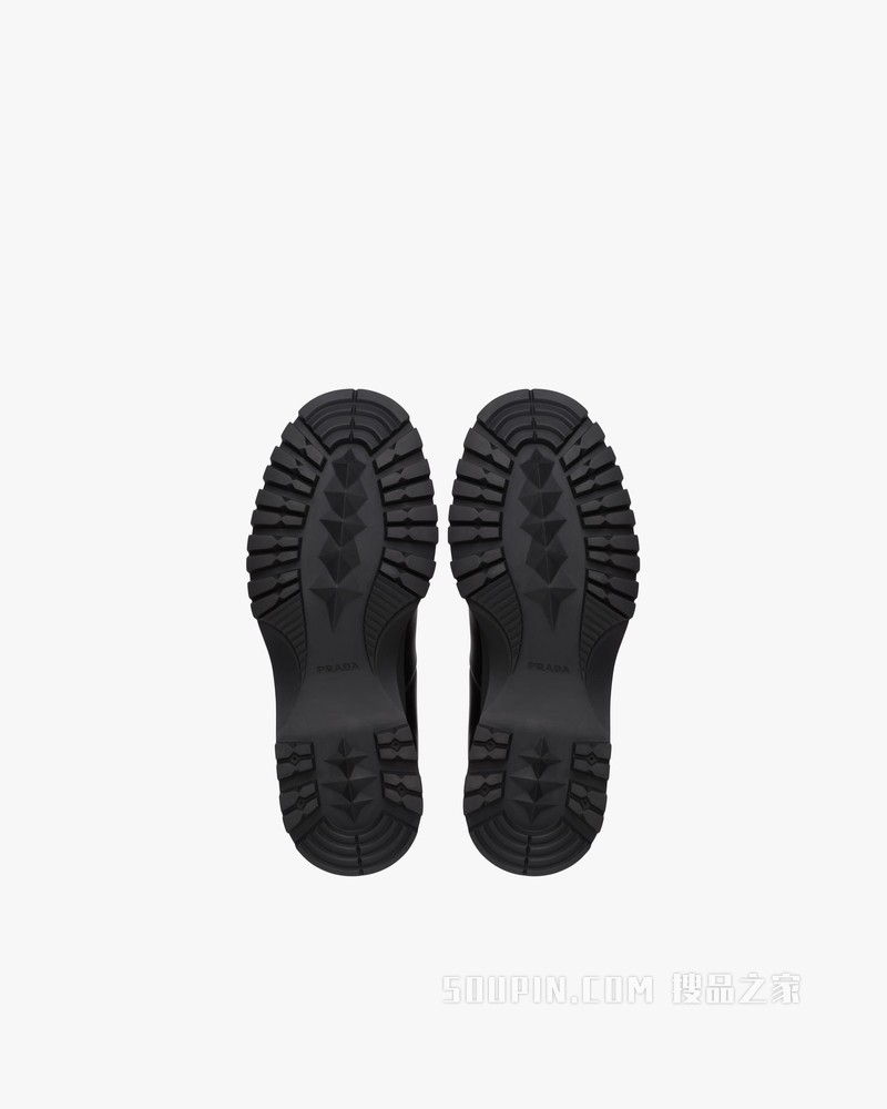 Brixxen 亮面皮革短靴