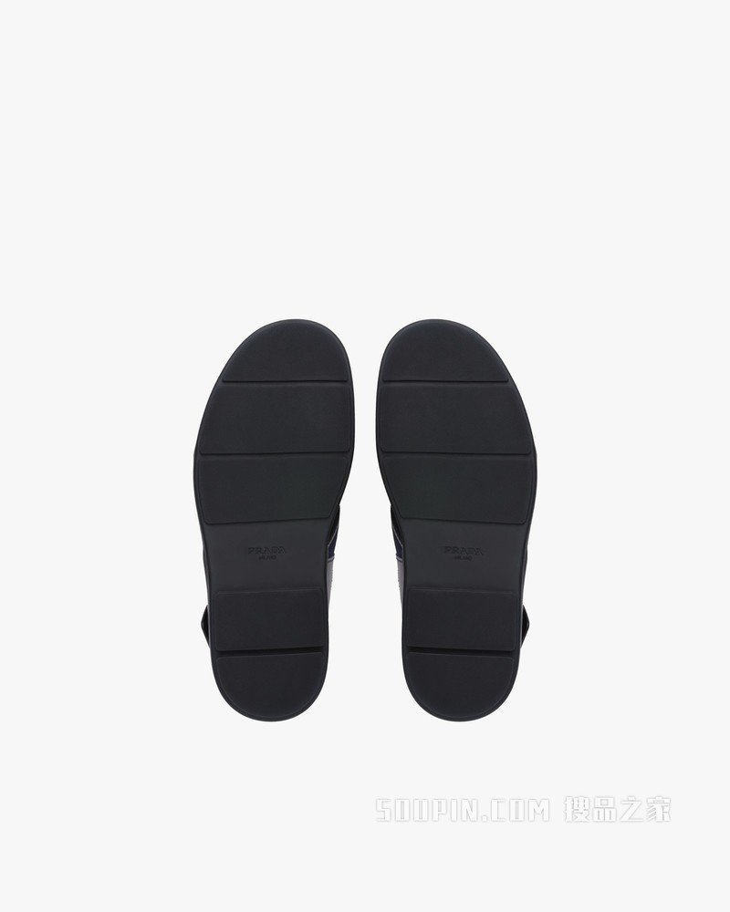 亮面Rois 皮革凉鞋