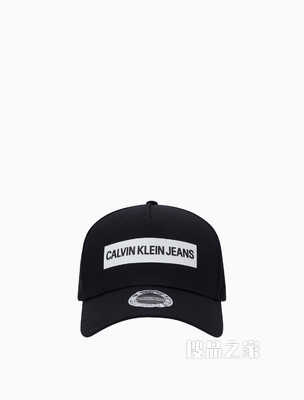 【圣诞礼物】Calvin Klein 男士胶框LOGO网眼棒球帽K507053