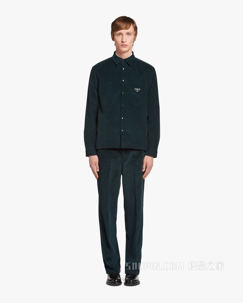 天鹅绒衬衫