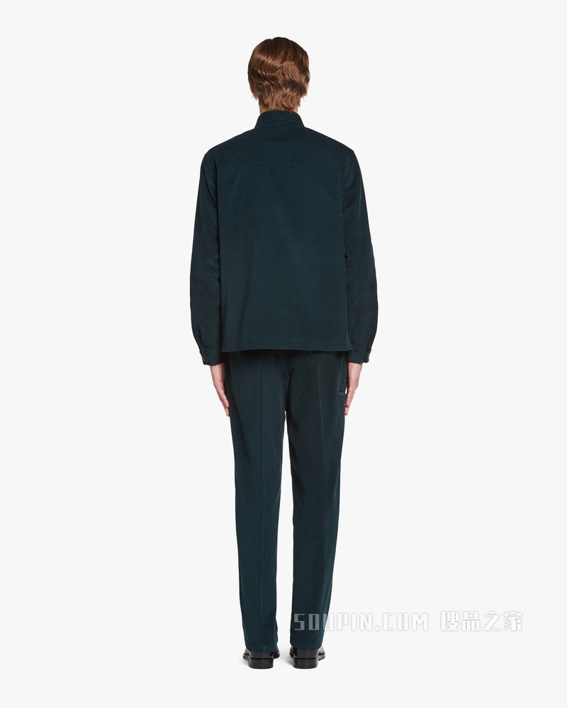天鹅绒衬衫