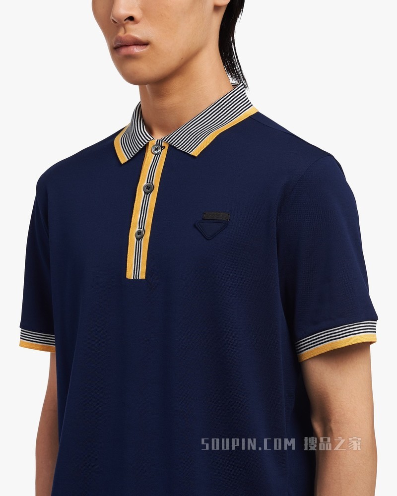 珠地棉Polo衫