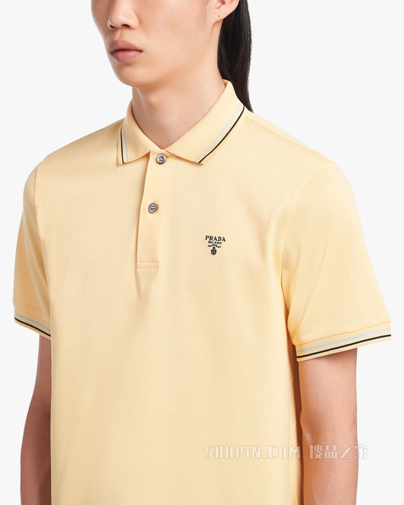 珠地棉Polo衫