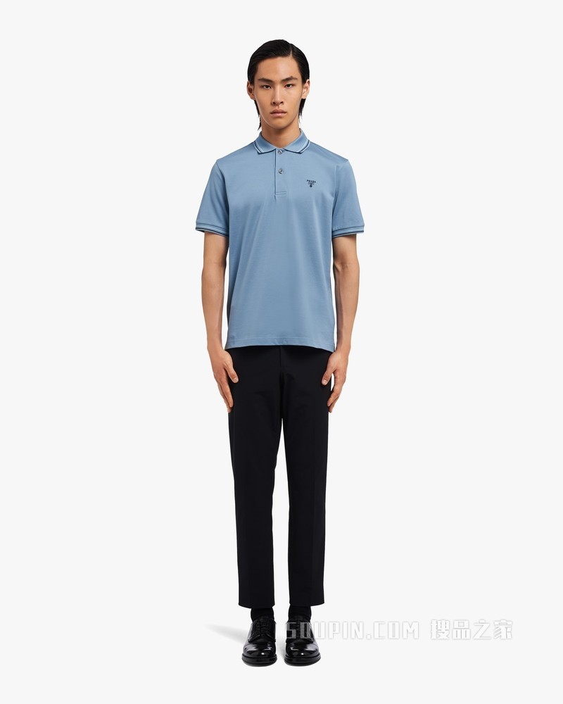 珠地棉Polo衫