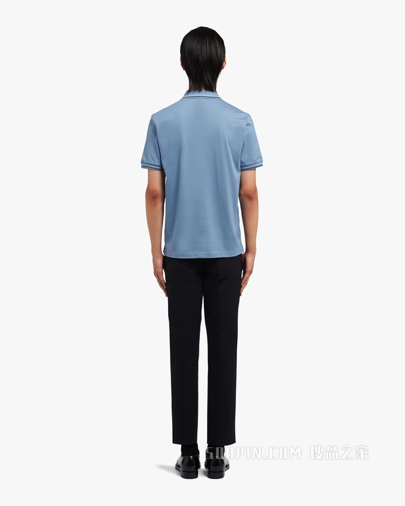珠地棉Polo衫