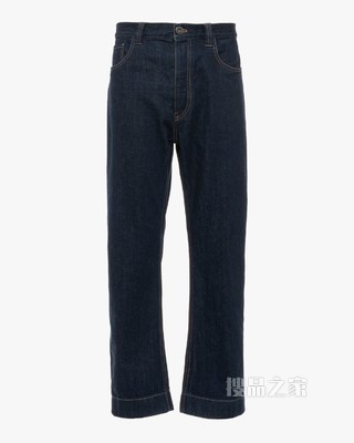 五袋靛蓝牛仔裤