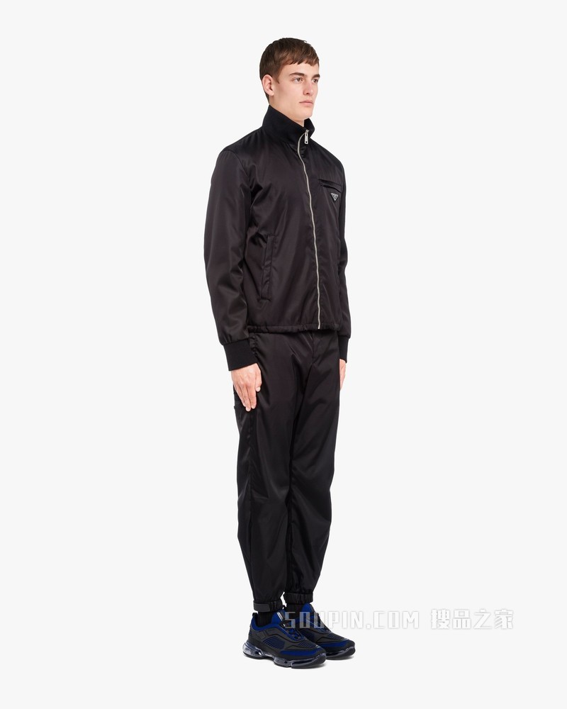 Re-Nylon再生尼龙华达呢束腰夹克