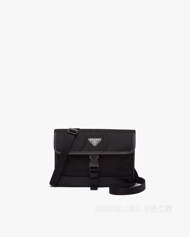 Re-Nylon再生尼龙和Saffiano 皮革手机包