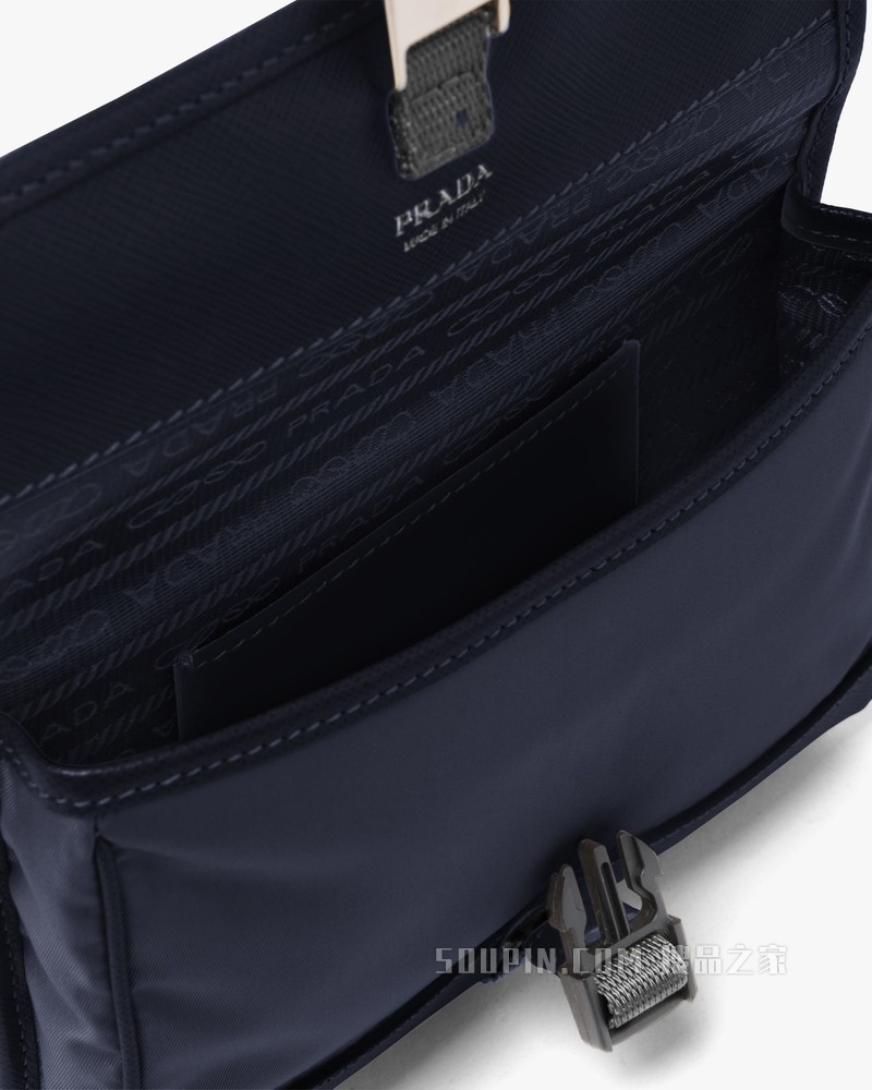 Re-Nylon 再生尼龙和Saffiano 皮革手机包