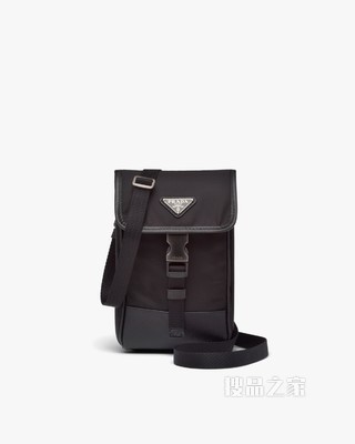 Re-Nylon再生尼龙和Saffiano 皮革手机包