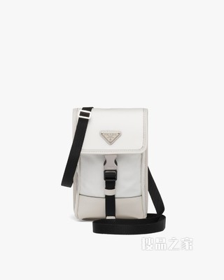 尼龙和Saffiano 皮革手机包