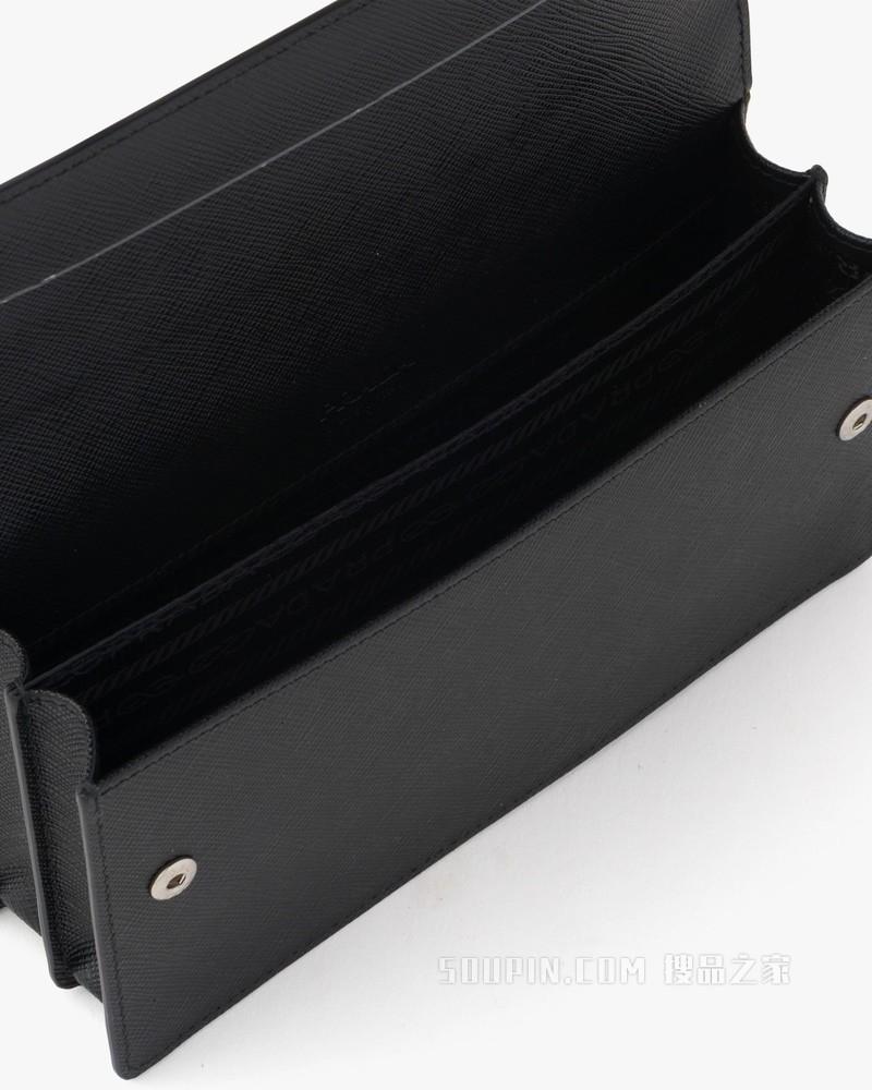 Saffiano 皮革手机包