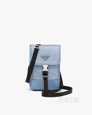 尼龙和Saffiano 皮革手机包