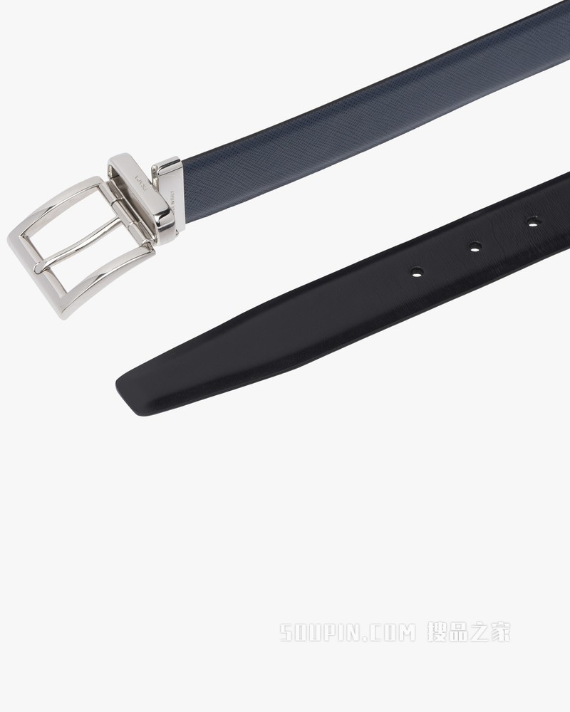 Saffiano Cuir 皮革腰带