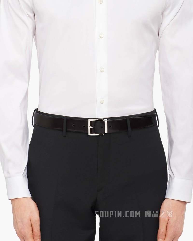Saffiano Cuir 皮革腰带