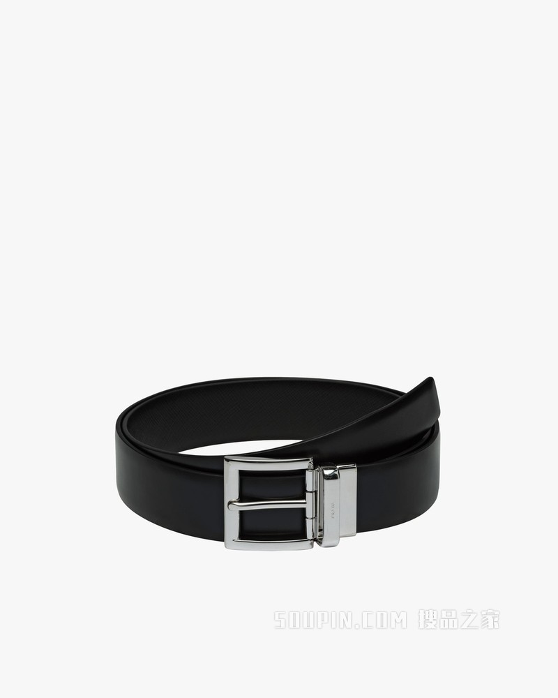 Saffiano Cuir 皮革腰带