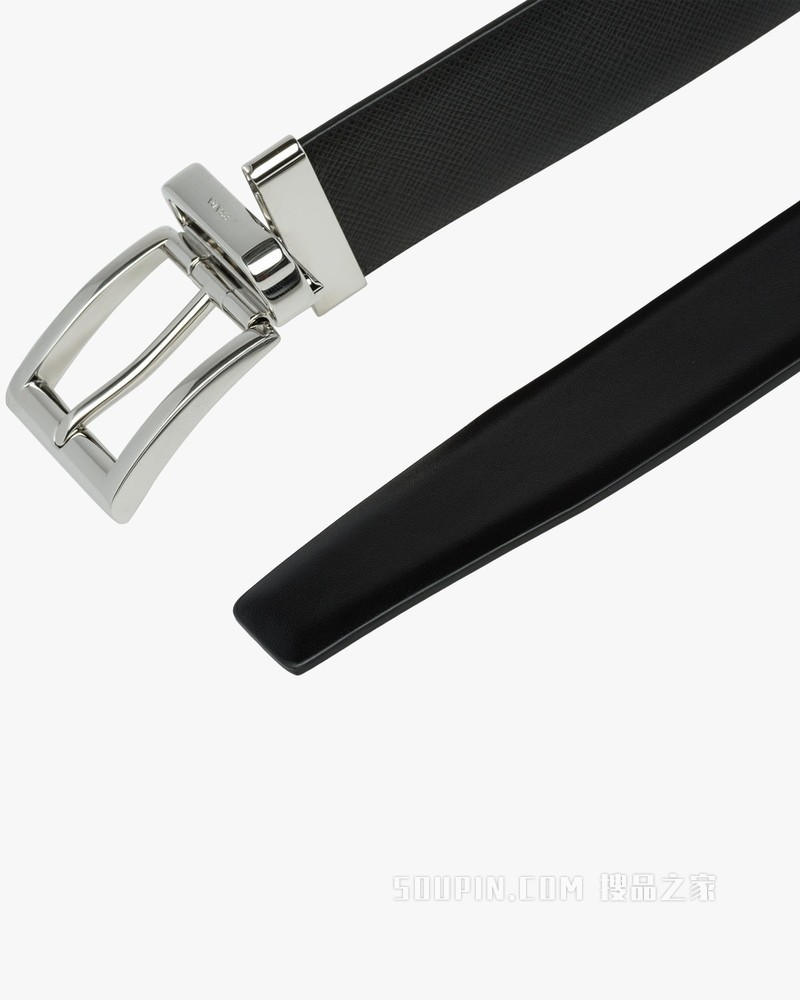 Saffiano Cuir 皮革腰带